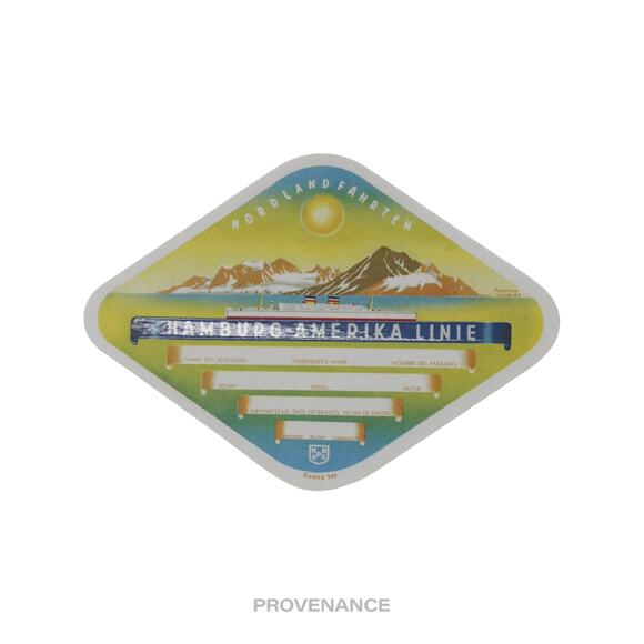 🔴 Louis Vuitton Ocean Liner Sticker Postcard - HAL - Picture 1 of 2